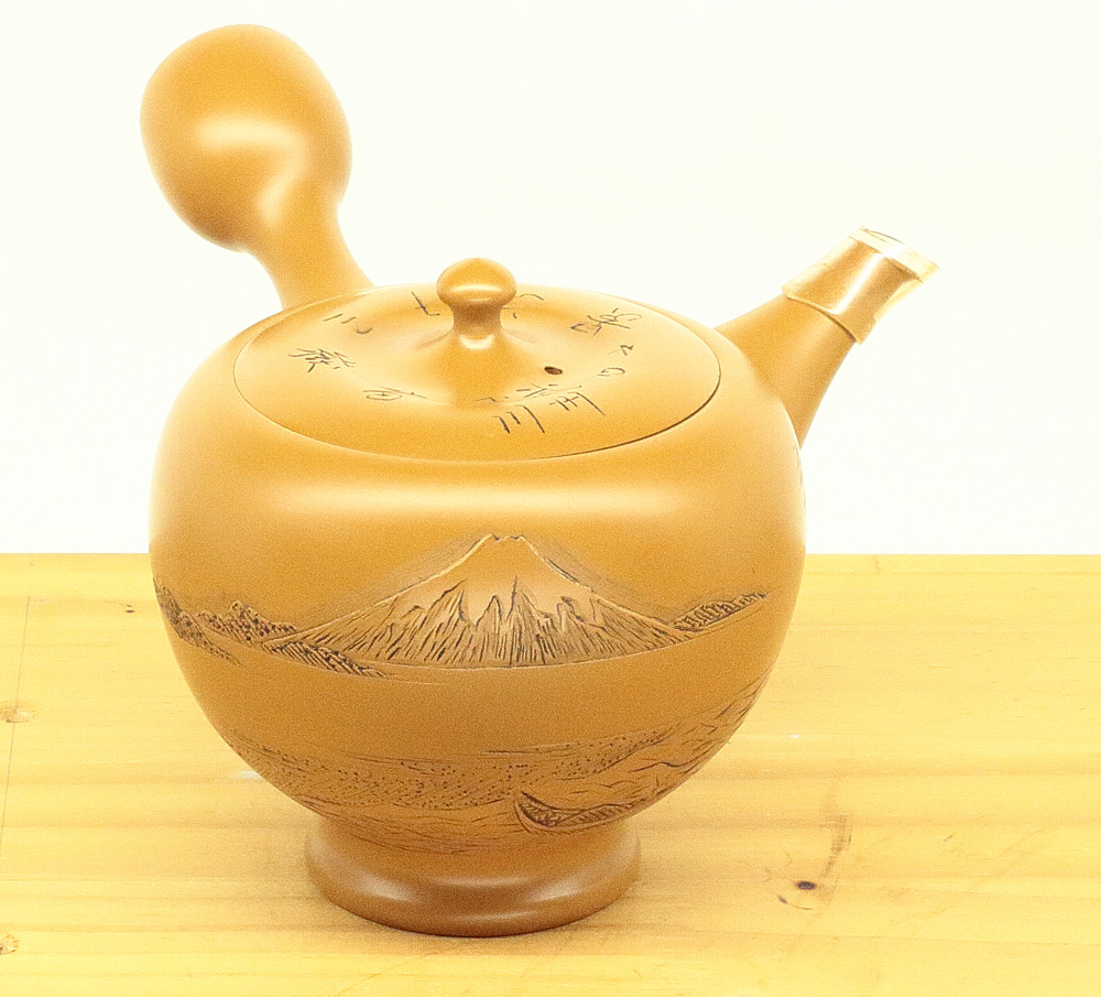 二代 舞園茶瓶の富嶽三十六景武州玉川図