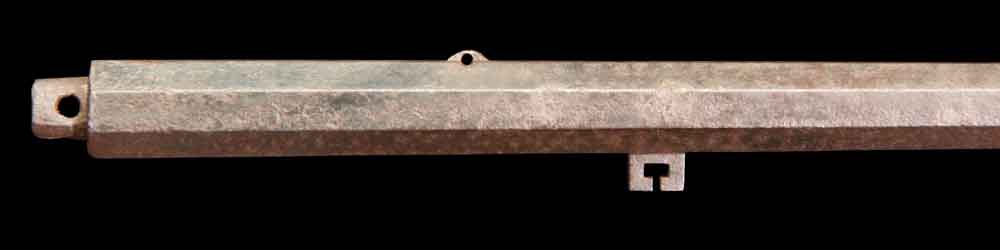 松屋傳斎の火縄銃・銃身１０